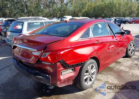 2013 Hyundai Sonata Gls из США, поврежденный, VIN 5NPEB4AC2DH734115